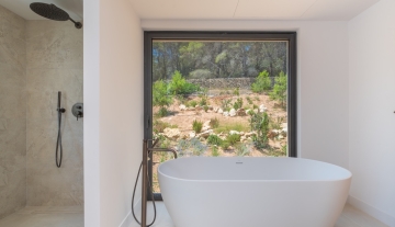 Resa Estates Ibiza for sale newbuilt villa Roca Llisa luxury elevator bathroom.jpg